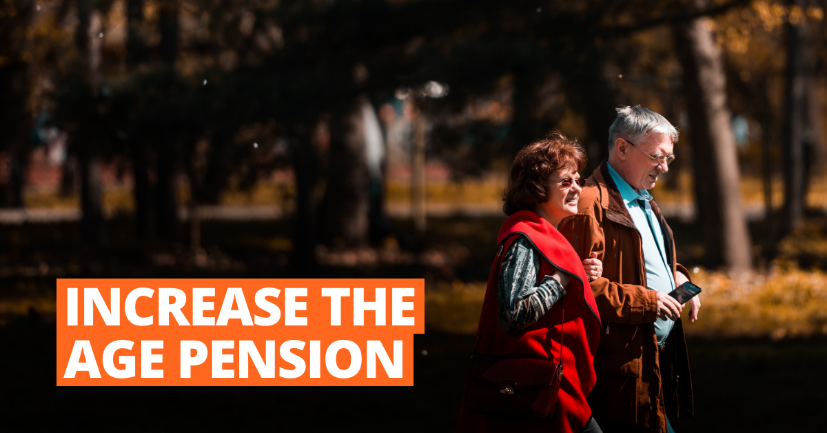 GetUp! Increase the Age Pension