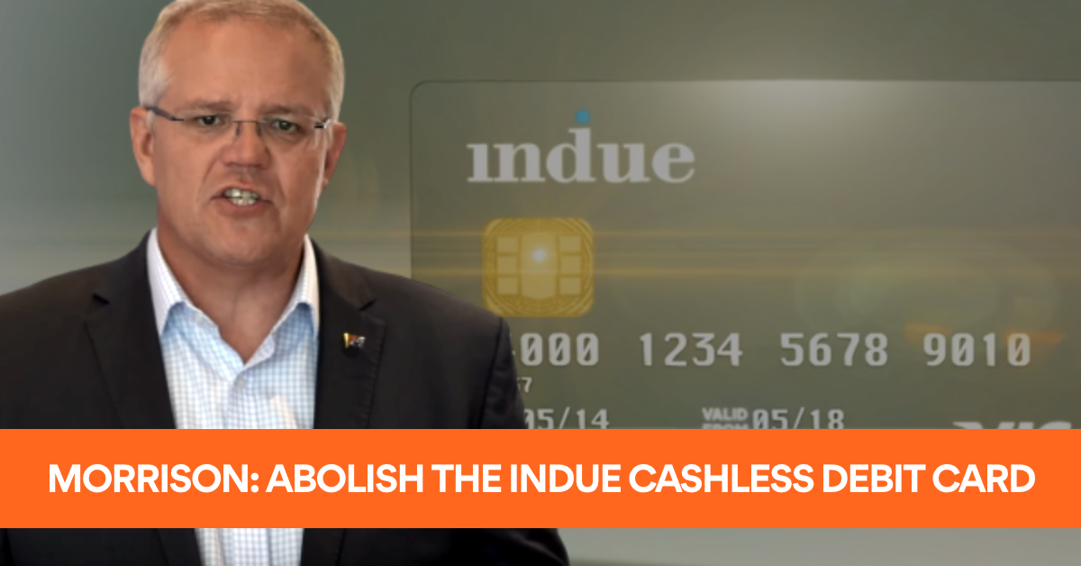 GetUp! Abolish the Indue cashless welfare card