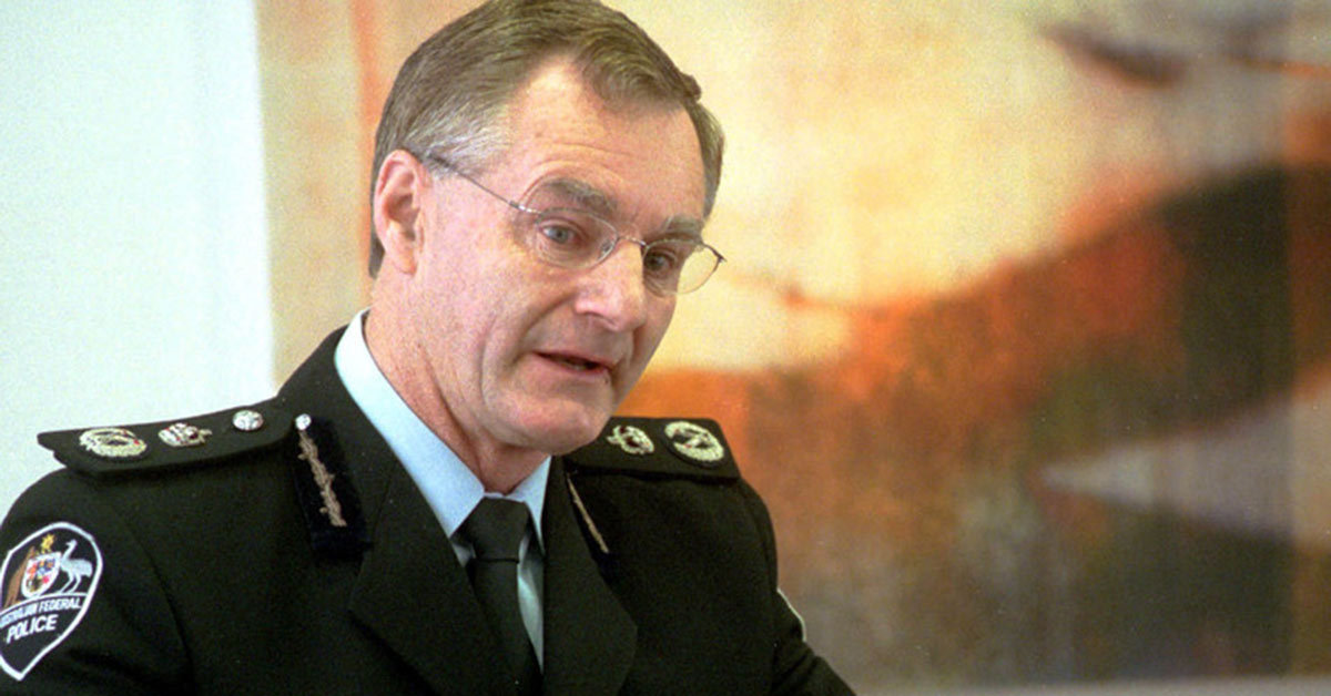 Photo of former Australian Federal Policy Commissioner Mick Palmer