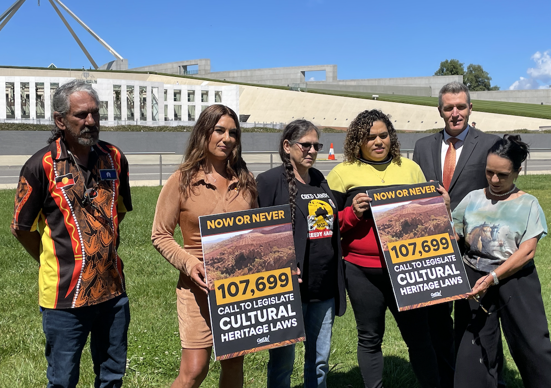 GetUp! Chip in to power Cultural Heritage Legislation