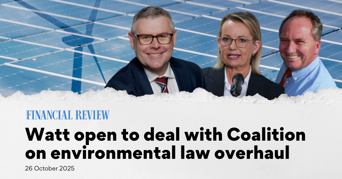 Labor open to deal with Coalition on environmental law overhaul